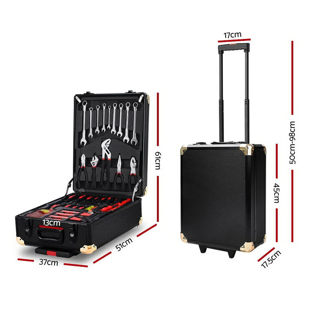 816-Piece Chrome Vanadium Tool Kit Trolley Case - Giantz