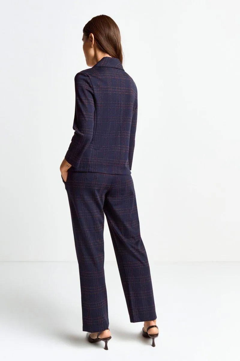 Blazer mit Karomuster