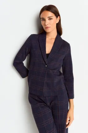 Blazer mit Karomuster