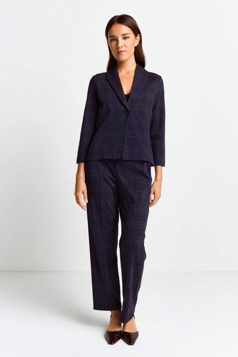 Blazer mit Karomuster