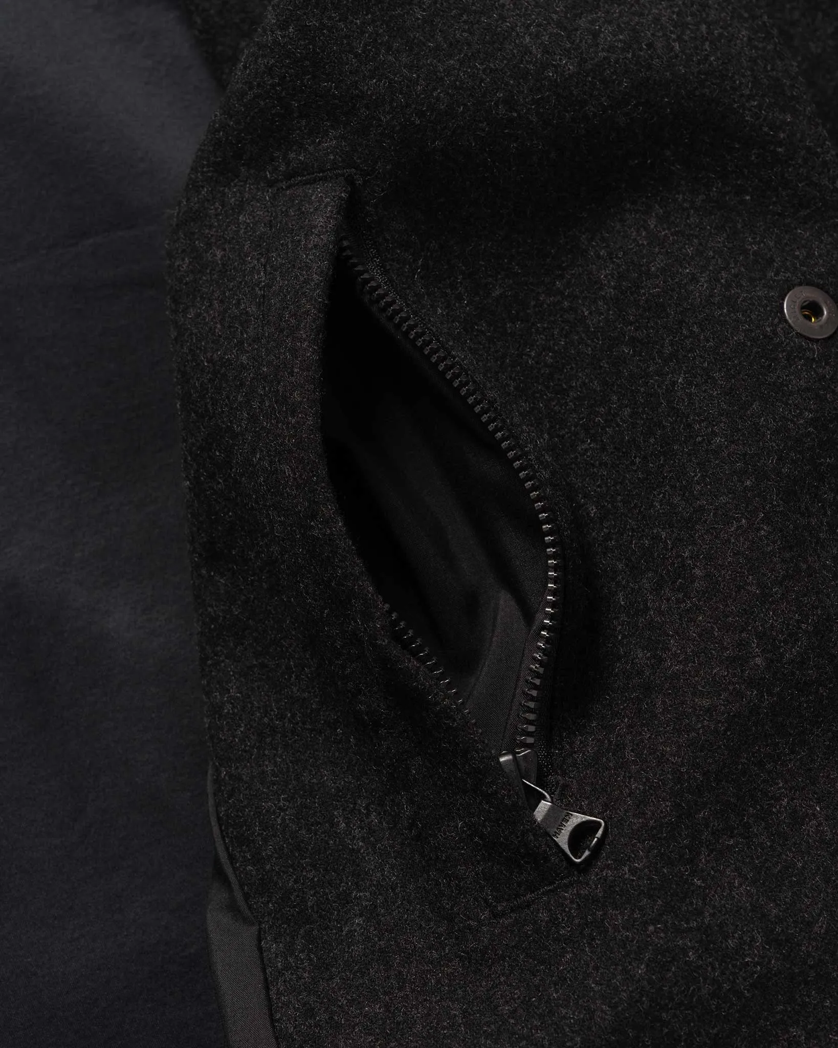 Bureau Jacket - Loro Piana Storm System® 3L Wool Charcoal