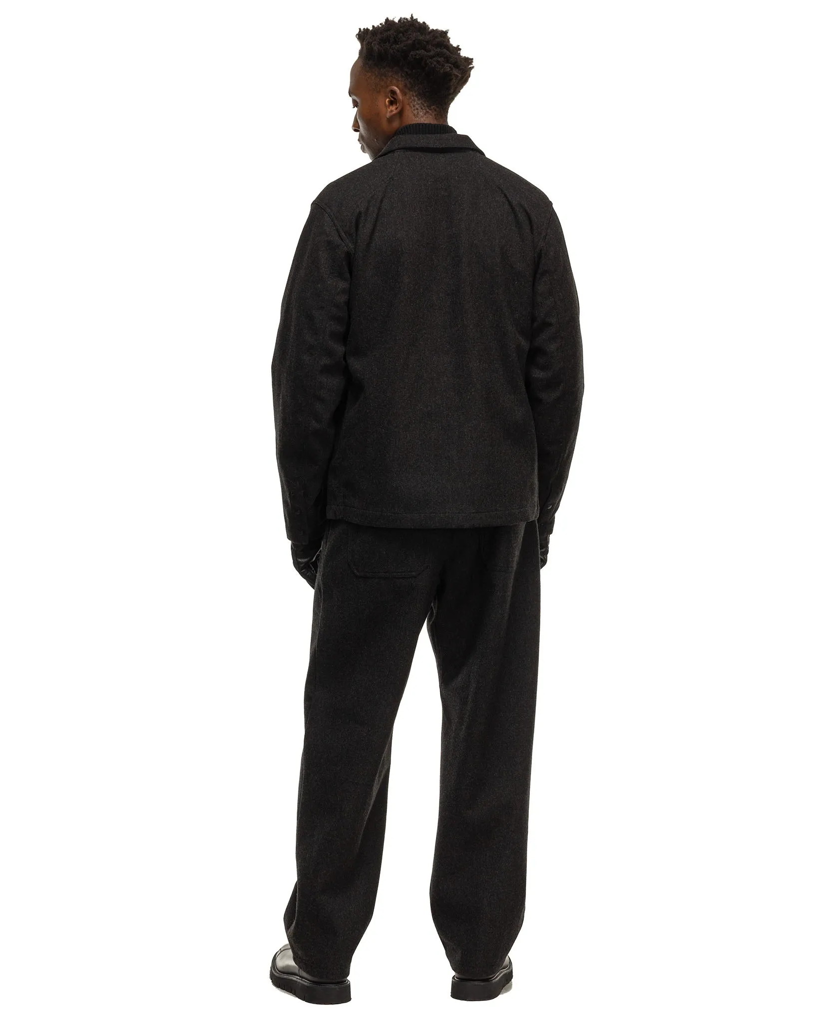 Bureau Jacket - Loro Piana Storm System® 3L Wool Charcoal