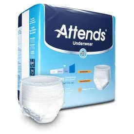 CA/100 - Attends Adult Extra Absorbency Protective Underwear X-Large 58" - 68"