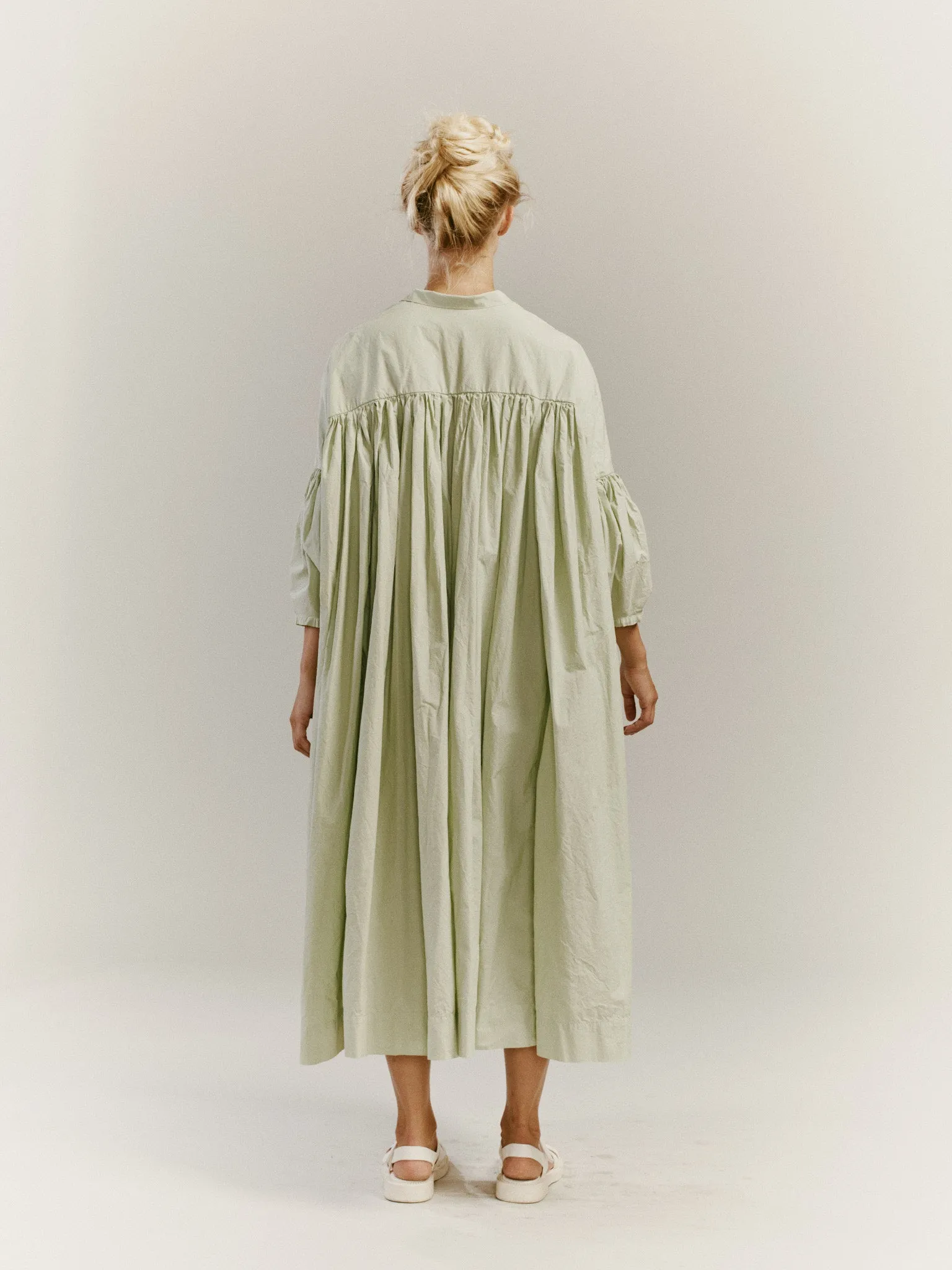CAMELIA DRESS - L COT - JADE