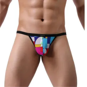 DomiGe Men's T-Back Thongs Underwear Sexy Undies Lycra