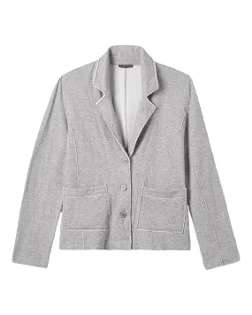 Eileen Fisher Double Layer Cotton Blazer