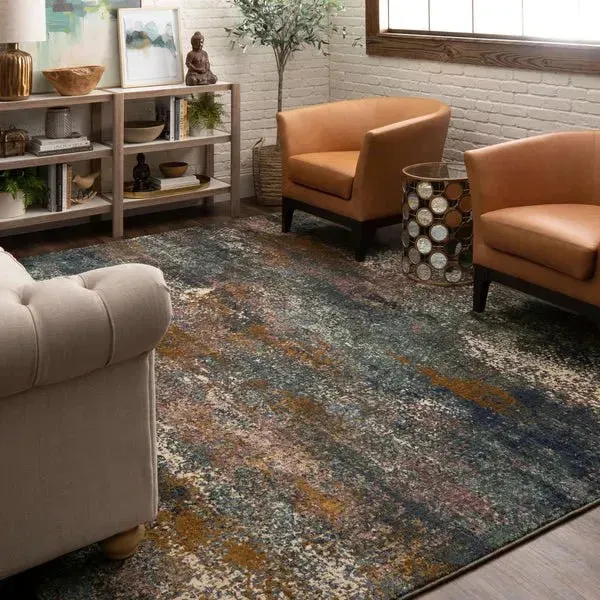 Enigma 91811 50139 Tranquil Ink Blue Rug