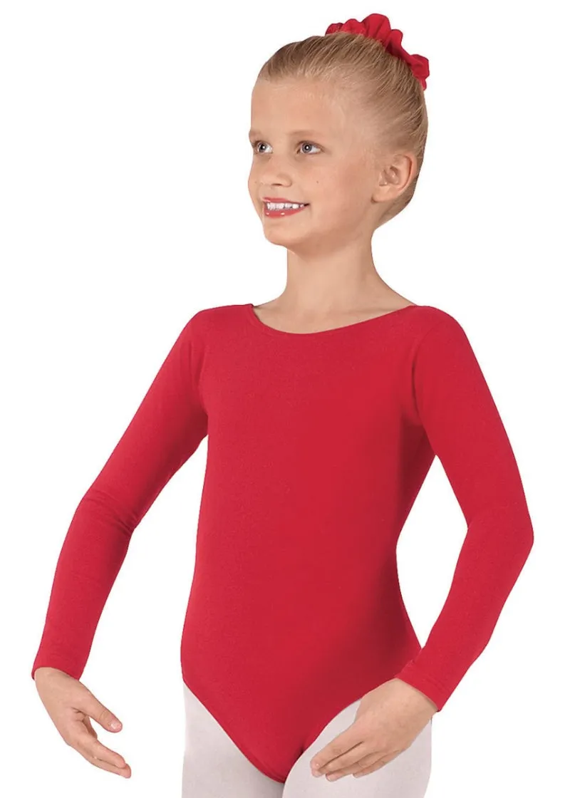 Eurotard Microfiber Youth Long Sleeve Leotard