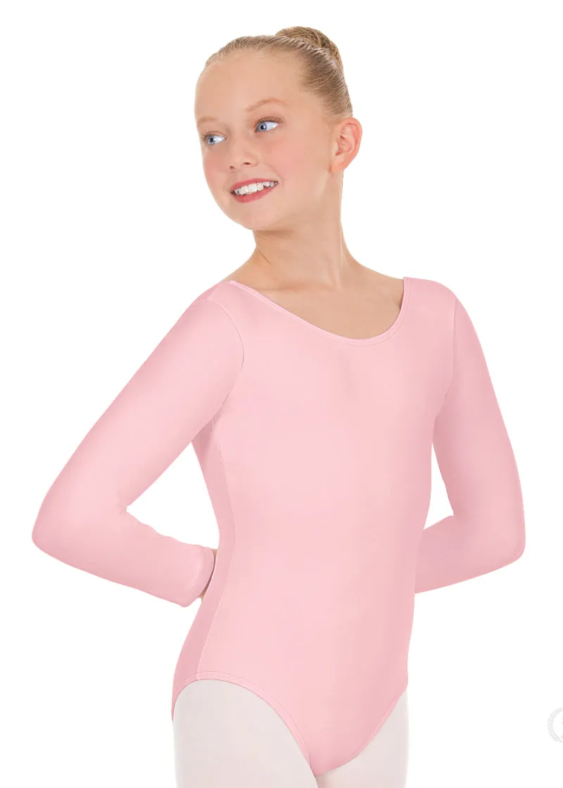 Eurotard Microfiber Youth Long Sleeve Leotard
