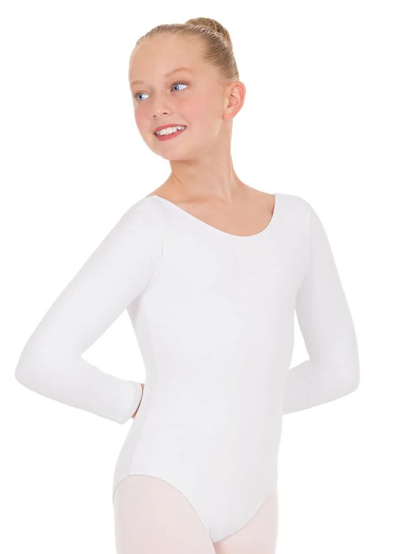 Eurotard Microfiber Youth Long Sleeve Leotard