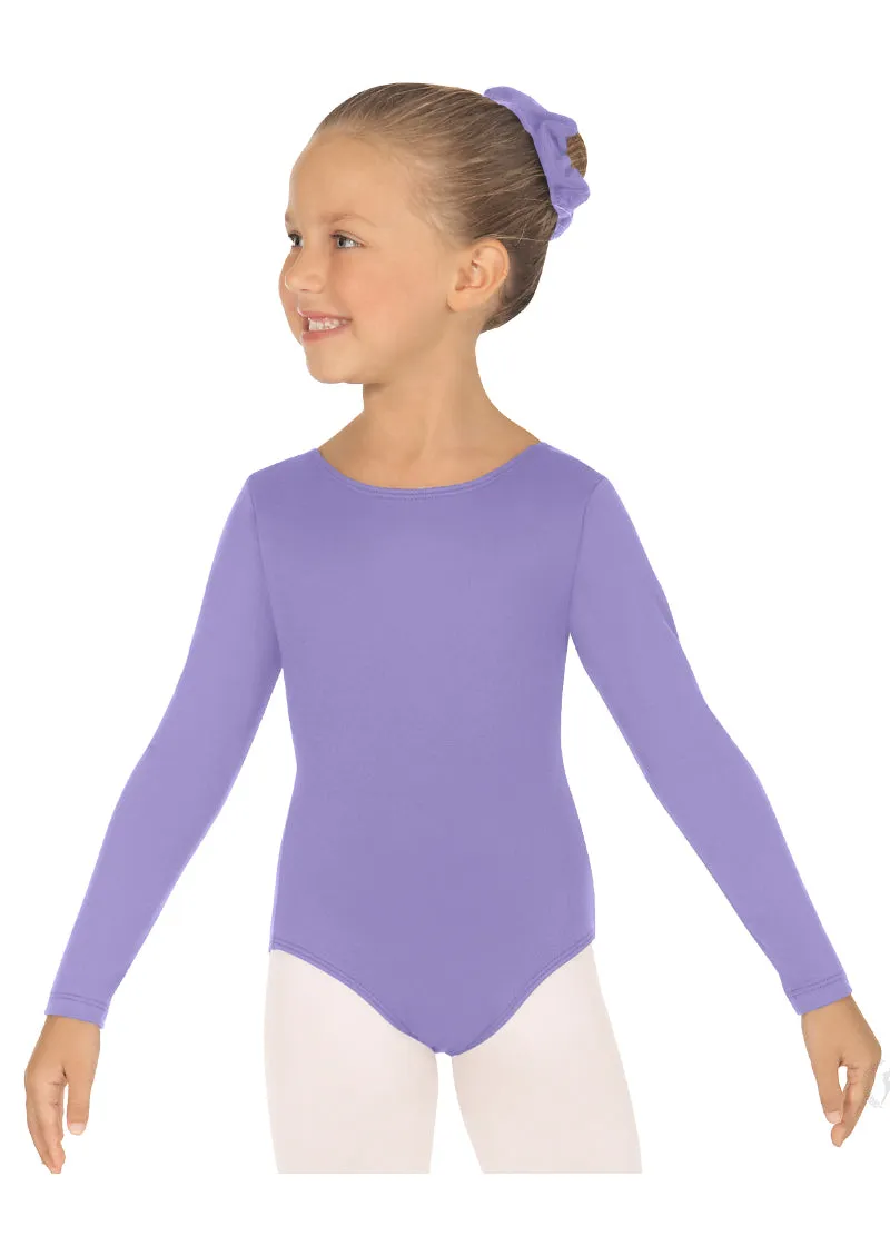Eurotard Microfiber Youth Long Sleeve Leotard