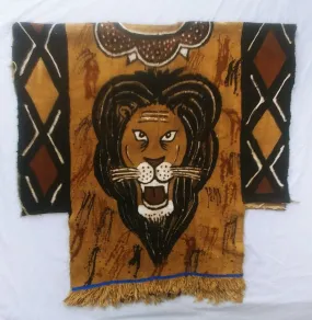 Hebrew Israelite "Lion of Judah" Mudcloth Dashiki Poncho