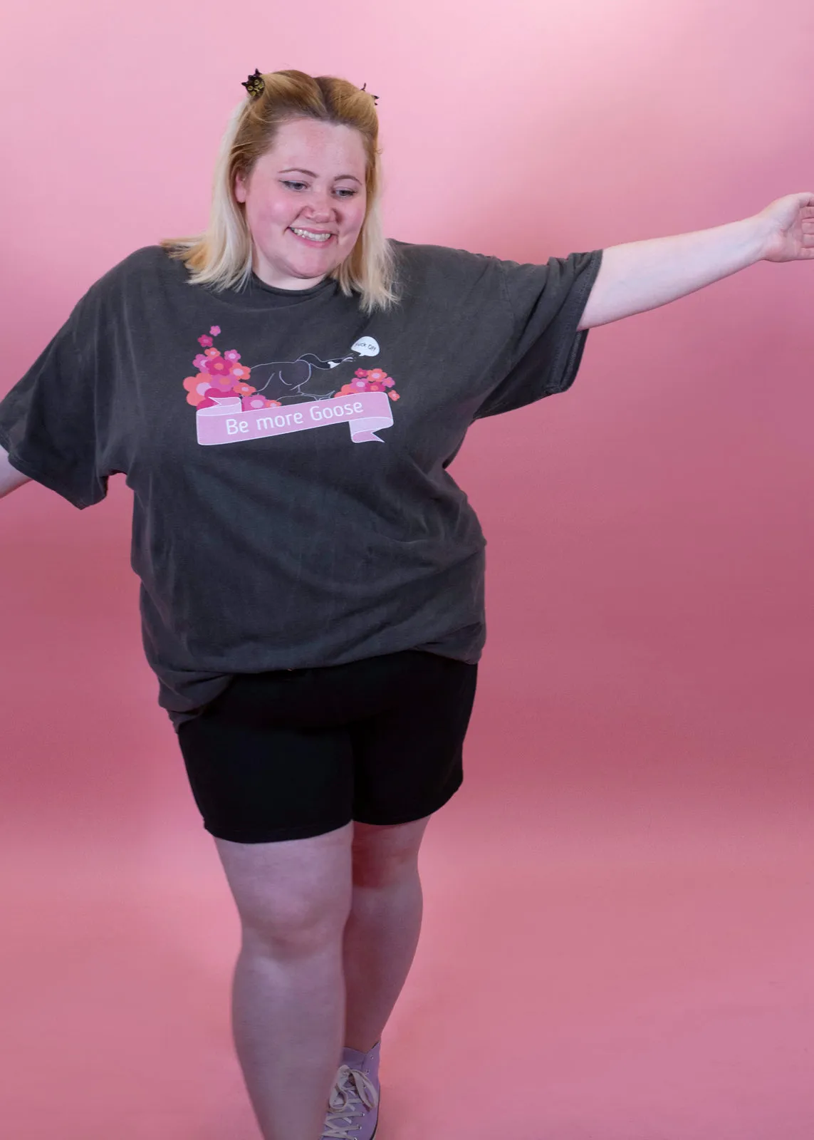 Home of Rainbows - Be More Goose Tee