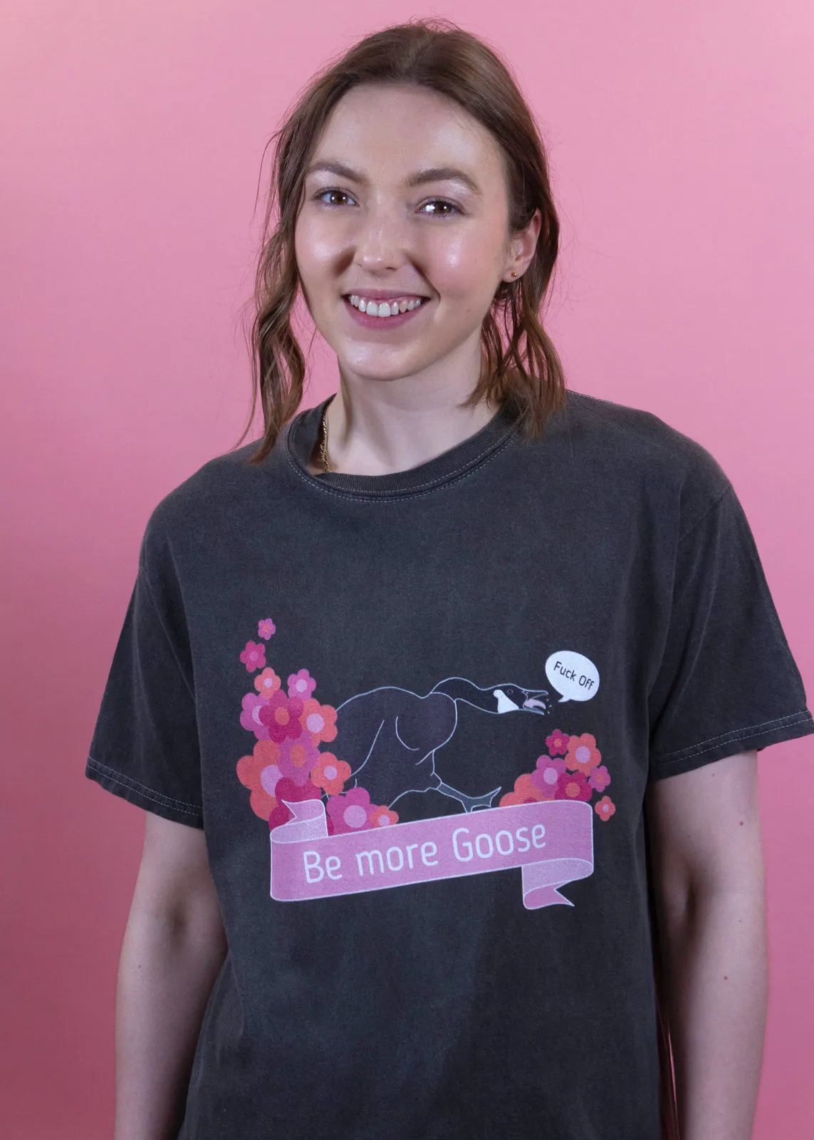 Home of Rainbows - Be More Goose Tee