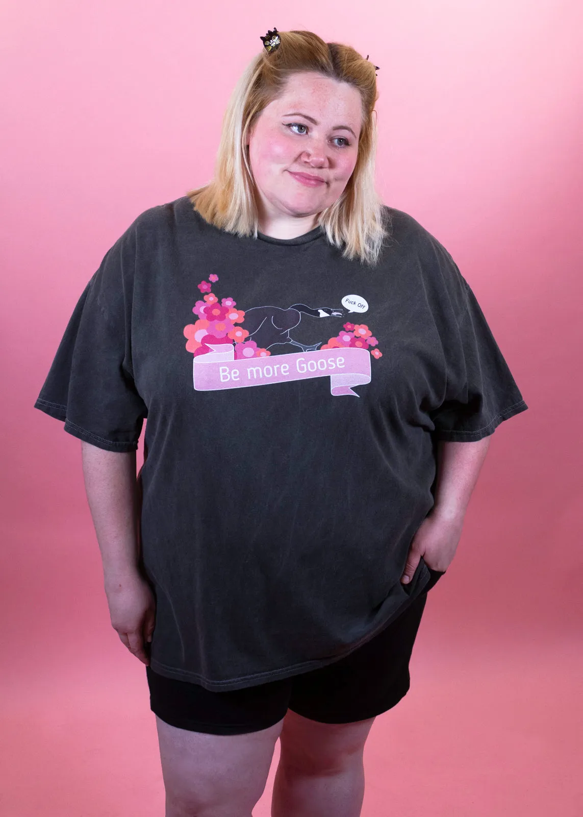 Home of Rainbows - Be More Goose Tee