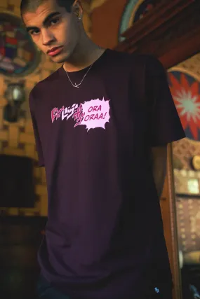 JoJo's Bizarre Adventure Stardust Crusaders Tee - Plum