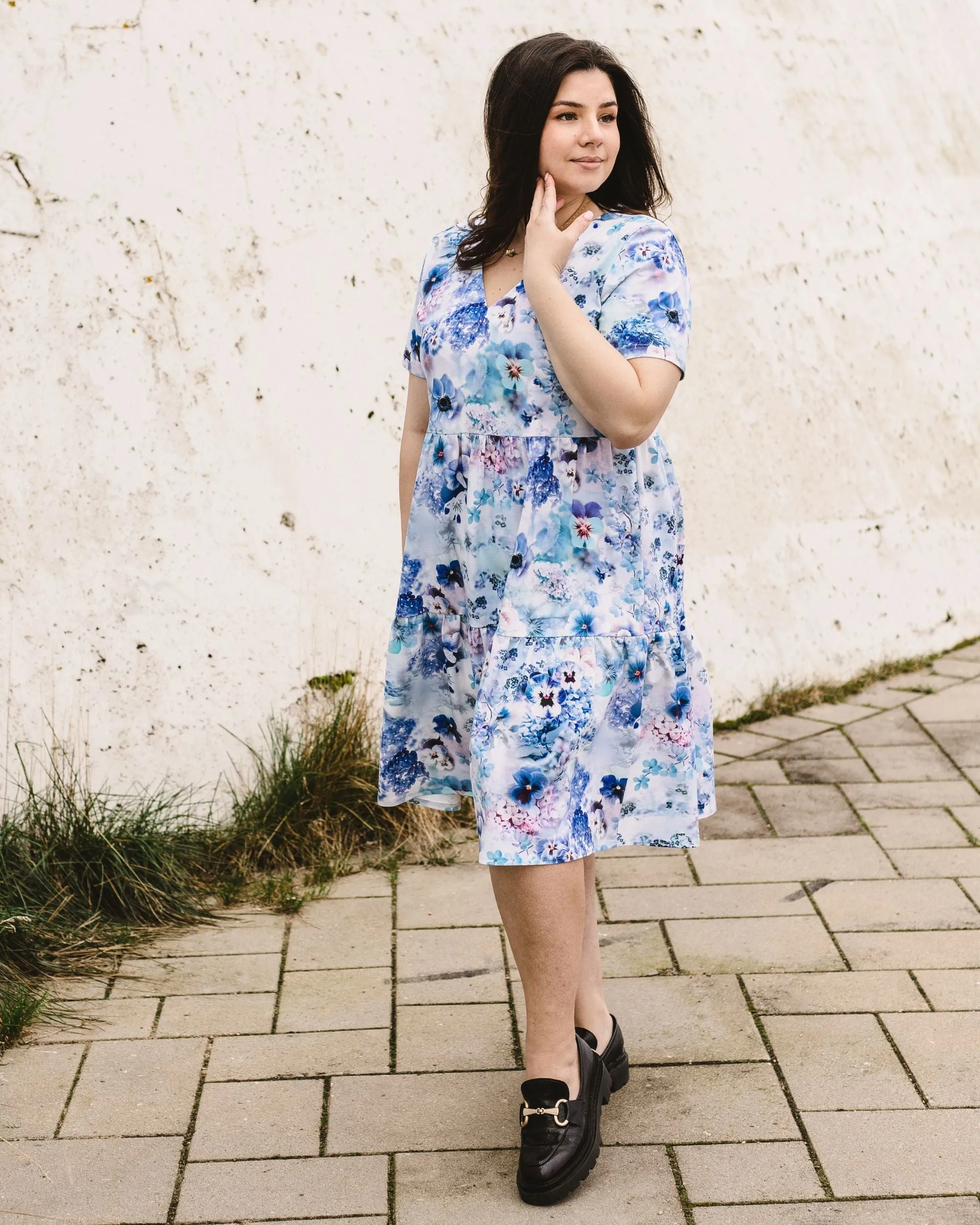 Layer Dress Lush Blue