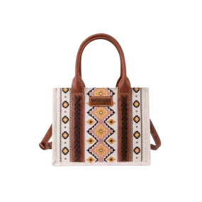 Montana West Women's Wrangler Southwestern Art Print Mini Zip Coffe Card Case