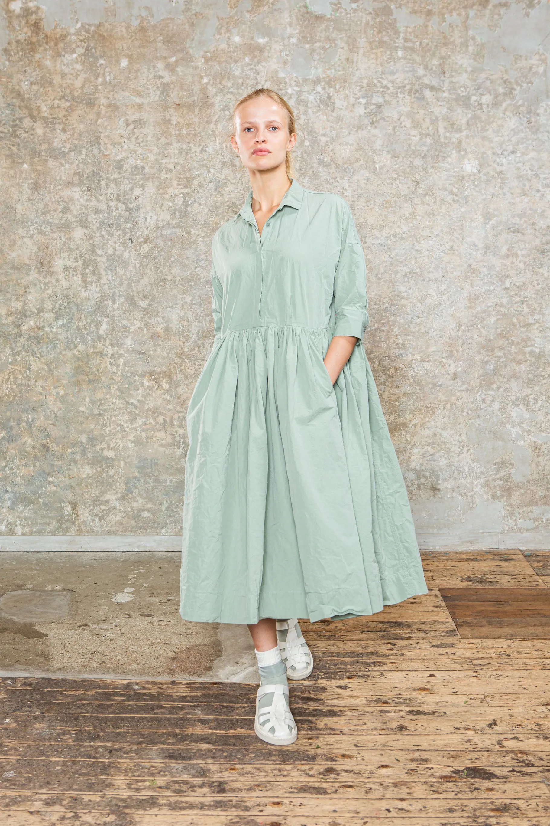 STEPHANIE DRESS - PAPER COT - SAGE