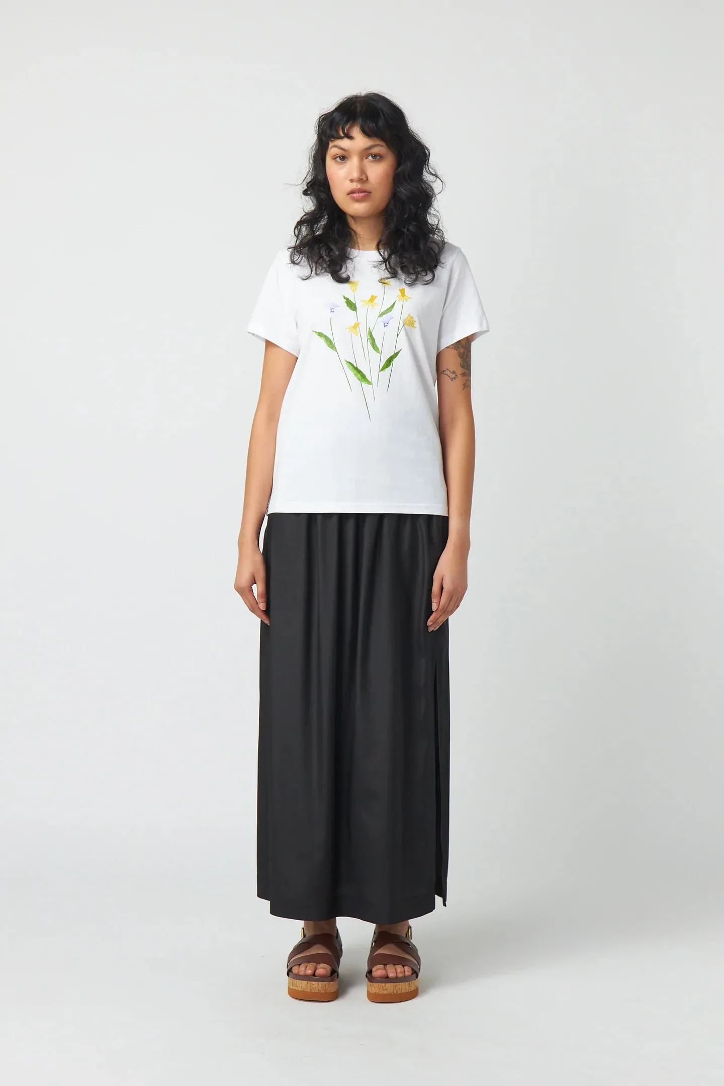 Sylvester Daffodils T-Shirt - White.