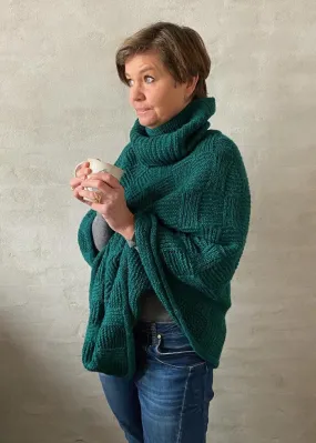Viva poncho by Hanne Falkenberg, No 20 Knitting kit