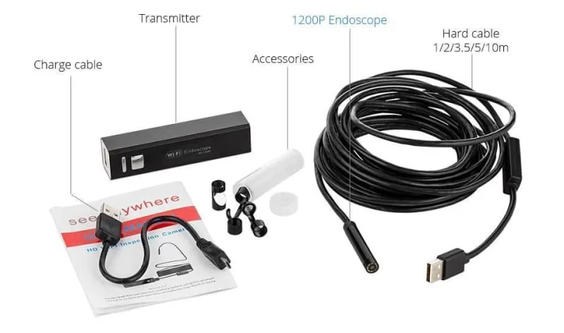 Waterproof Endoscope Mini Camera